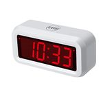 Timegyro Battery Alarm Clock Bedside, No Cords, Easy to See Day and Night, Three Brightness Settings, Long Battery Life for 12 Months, 12/24 Hour, Snooze