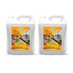 JOVS Weed Killer 2x 5L Ready to Use – Fast Acting Weed Killer Spray for Patios, Paths, Driveways & Gardens – Contains Acetic Acid – Kills Moss & Common Garden Weeds.