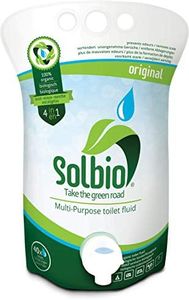 Solbio, the top-rated, all-natural sanitary additive. Sanitary additive for camping toilets, mobile toilet systems, chemical toilets and cassette toilets. Toilet fluid for waste-holding tanks and latrine tanks. Tank cleaner and freshener for waste wate ..