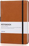 Unruled/Blank/Plain/Unlined Notebook - Sketchbook with Premium Thick Paper - Dividers Gift - Hardcover, Large, A5, 8.4 x 5.7 In