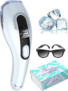 DEESS Laser Hair Removal with Freezing Point Sapphire Cooling, GP592 Unlimited Flashes Light Hair Removal Devices-at Home Permanent IPL Hair Remover for Women Men on Face, Chin, Armpit, Bikini Area