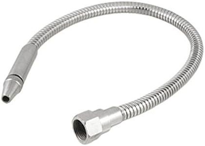 uxcell 1/2BSP Thread 15/64" Round Nozzle Metal Coolant Oil Hose for Lathe