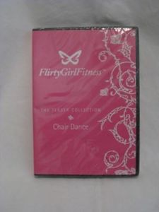 Flirty Girl Fitness The Teaser Collection Chair Dance DVD by Kerry & Kritst Knee