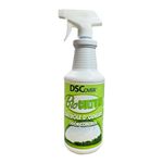 DSCover Odor Eliminator Spray Bio Culture 1L, Safe & Effective Enzymes for Odor Removal, For Pet Odors, Carpets, RVs, Drains, Garbage Cans, Bathrooms, Sports Equipment, Made in Canada (1 L)