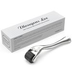 Derma Roller for Beard & Hair - Diougens Lee 540 Titanium Microneedling Roller for Face Body - Microneedle Cosmetic Beauty Instrument Tool w/Storage Case