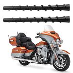 2 Pack 7 inch Spiral Antenna for 1989-2017 Harley Davidson Touring Electra Road Street Glide Trike Ultra Classic CVO