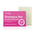Friendly Soap Lavender and Geranium Natural Shampoo Bar (Case of 6)