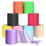 Prewrap Athletic Tape,2.75 Inches X 12 Yards 10 Roll Pre wrap Headbands for Hair Soccer,Foam Underwrap Sports Wrap for Ankles Wrists Hands Knees Elbows