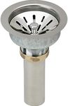 Elkay LK99FC Deluxe Drain with Type 304 Stainless Steel Body for Fireclay Sinks