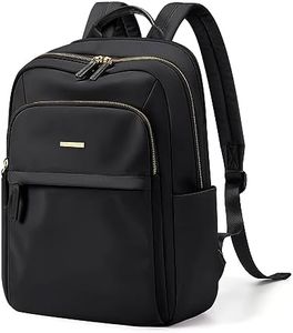 GOLF QUALITY Zaino Donna, Zaino Porta PC Portatile da 14 Pollici Zaino Scuola Zaino da Viaggio per Lavoro Università Ufficio Scuola Viaggi, Zaino Nero