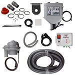 ENVIRON - EasyFill Pellet Suction System Complete Package Including Suction Turbine and Suction Hose Diameter 50 mm