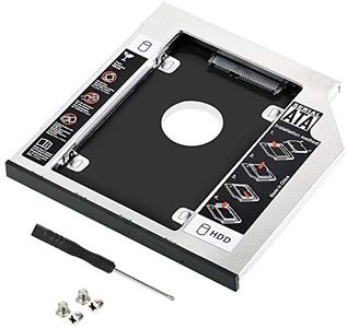 CODIRATO Disque Dur Caddy, Adaptateur de Caddy Disque Dur, Support de Mémoires SSD HDD 9.5 mm SATA vers SATA pour HP Dell Acer ASUS Lenovo Ordinateurs Portables