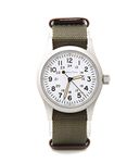 Hamilton H69439411 Khaki Field Men's Watch Green 38mm Stainless Steel, White, 38mm, Mechanical