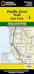 Pacific Crest Trail [Map Pack Bundle] (National Geographic Trails Illustrated Map)