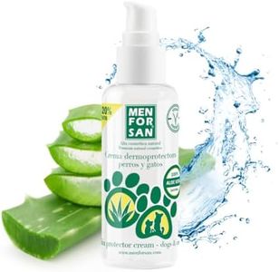 MENFORSAN Crema hidratante dermoprotectora para Perros y Gatos 60ml, con Aloe Vera 100% Natural de Cultivo ecológico