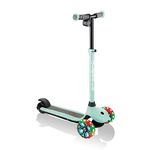 Globber E Motion 4 Plus - 3 Wheel Electric kids Scooter - from 6 Years Plus - Dual Braking System - 2 Year Warranty (Mint)