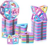 DUMMA Magnetic Tiles Toys for 3 4 5