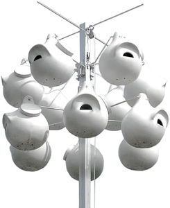Troyer's Deluxe Gourd Rack with 12 Crescent SREH Gourds