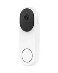 Noorio D110 Doorbell Camera Wireless No Subscription on 16GB Local Storage, Smart Video Doorbell Work with Alexa, Motion and Chime App Alert, Two-Way Talk, IP65 Waterproof, 2K+ Color Night Vision