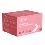 Nivve Panty Liners For Women Daily Use - 40 Liners| Large Size | Curvey Design | Rash Free | Protection Against Leakage and Discharge | Keeps You Dry & Fresh All Day Long