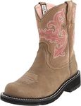 Ariat Women's Fatbaby II Western Cowboy Boot, Brown Bomber, 7.5 M US