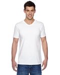 Fruit of the Loom Mens Valueweight V-Neck, Short Sleeve T-Shirt (L) (White)