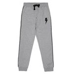 Alan Jones Clothing Boys Solid Cotton Joggers Track Pant (Grindle Melange_15-16 Years)