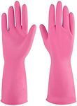 Rubber cleaning gloves yellow 3 Pai