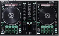 Roland Two-channel, Four-deck Serato DJ Controller (DJ-202), black