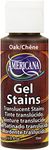 DecoArt DS30-3 Americana Gel Stains Acrylic Paint, 2-Ounce, Oak