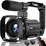 4K Video Camera Camcorder 48MP UHD 