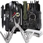 72HRS Multipurpose 16 in 1 Emergency Survival kit, Multitool kit, Survival Gear & Equipment for Hiking, Camping, Fishing, Hunting & Outdoor, Corporate Gift