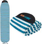 SUN CUBE Surfboard Sock Cover - Light Durable Protective Bag for Surf Board