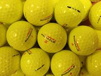 PINNACLE GOLD 24 OPTIC YELLOW GOLF LAKE BALLS PEARL/GRADE A (used not new)