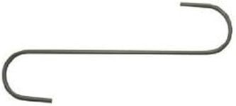 Panacea 89013 Garden S Hook, Black, 8-Inch, Pack of 2