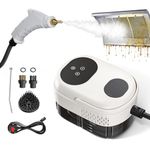 Handheld Steam Cleaner 2500W, Portable Steam Cleaner Handheld for Home Use for Cleaning Upholstery, Bathroom, Grout and Tile, Car Detailing