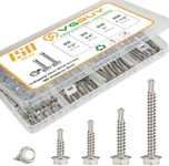 VGBUY 150Pcs Self Drilling Screws A