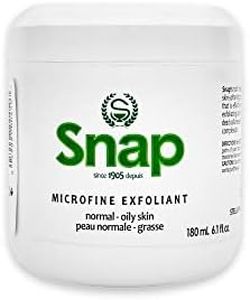 Snap Microfine Exfoliant Facial Scrub for Normal to Oily Skin, Contains 100% Natural Pumice and Extracts of Tea Tree, Chamomile & Aloe Vera, 180ml