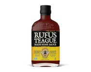 RUFUS TEAGUE Honey Sweet BBQ Sauce (432 g), mild and flavourful BBQ sauce with selected honey and smoky taste, gluten-free and GMO-free