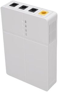 Luocute Mini UPS DC 6000mAh Battery Backup, Uninterruptible Power Supply for Router Modem, Camera Backup High Capacity Uninterruptible Power Supply for Router Modem