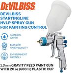 DeVilbiss STARTINGLINE HVLP Spray Gun 1.3MM Gravity