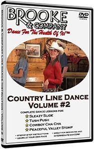 Country Line Dance Lessons DVD Volume #2 - by Brooke & Company
