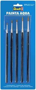Revell 39624 39624-Painta Aqua Kunstfaserpinsel, Modellbauzubehör, hochwertige Pinsel für besonders gleichmäßigen Farbauftrag, perfekt für Modellbau und andere Hobbys