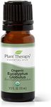 Plant Therapy Organic Eucalyptus Globulus Essential Oil 100% Pure, USDA Certified Organic, Undiluted, Natural Aromatherapy, Therapeutic Grade 10 mL (1/3 oz)