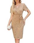 Slim Fit Lace Bodycon Dress for Wom