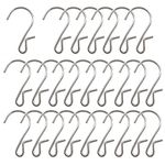 XINGSUI 25Pcs S-Shaped Hook, S-Shaped Metal Hook, Metal Hanger, Christmas Decoration Hook, Party Light Hook, Suitable for Indoor and Outdoor Hanging