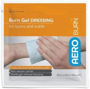 AeroBurn Burn Gel-Infused Dressing, 10cm x 10cm