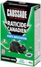 Caussade Raticide Canadien - Anti Rats & Souris - Efficacité Radicale - Lieux Sec & humides – 40 Appâts pâtes - Prêt à l'emploi - Une Ingestion Suffit - Fabriqué en France – 400g CARPT400