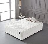 Oliver Smith - Organic Cotton - 10 Inch - Comfort Firm Sleep - Cool Memory Foam & Pocket Spring Mattress - Green Foam Certified - Twin