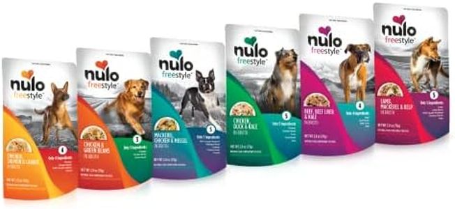 Nulo Freestyle Puppy & Dog Wet Dog Food Topper, Premium All Natural Grain-Free, Real Meat Dog Food Topper with High Animal-Based Protein and Only 5 or Less Ingredients With No Additives